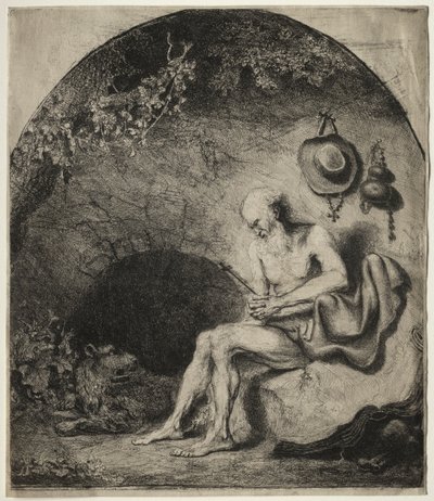 Aziz Jerome, Penitence, 1644. by Ferdinand Bol