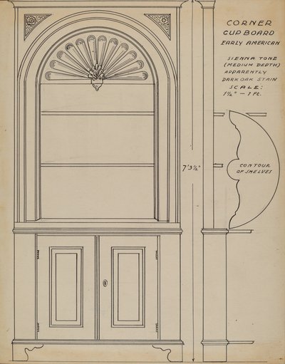 Köşe Dolap by Ferdinand Cartier