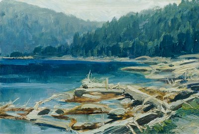 Šumava ("Çek Manzaralarının 16 Görünümü 'Česka Krajiná'" portföyünden) by Ferdinand Engelmuller