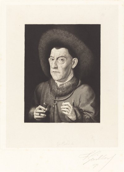 Pembeli Adam by Ferdinand Gaillard after Jan van Eyck