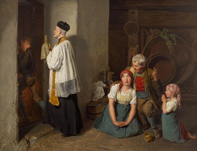 Son ayinler by Ferdinand Georg Waldmuller