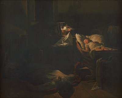 tükenmiş güç by Ferdinand Georg Waldmuller