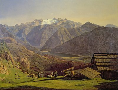 Hallstatter-Bkz. by Ferdinand Georg Waldmuller