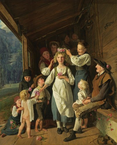 nedime by Ferdinand Georg Waldmuller