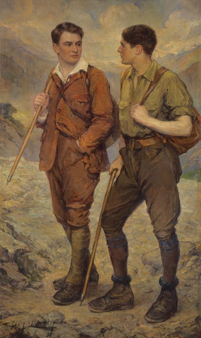 Yayla Yürüyüşü by Ferdinand George Lemmers