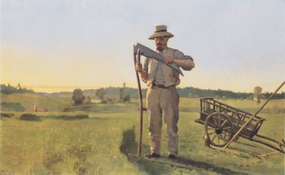 biçme makinesi by Ferdinand Hodler