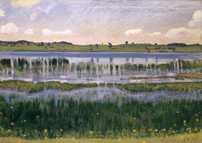 Burgäschi Gölü by Ferdinand Hodler