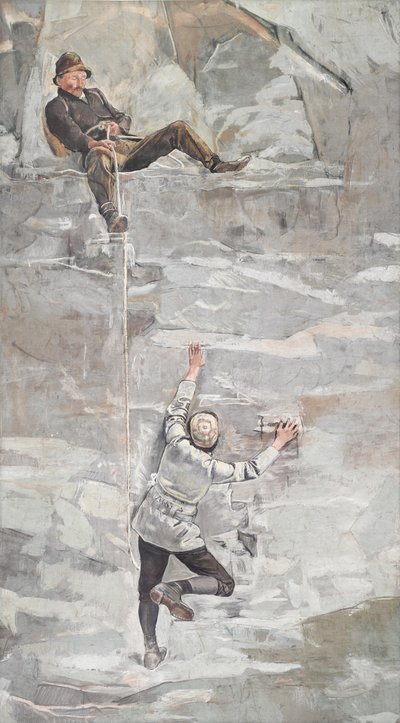 Tırmanış, 1894. by Ferdinand Hodler