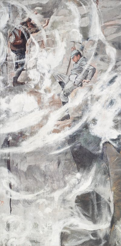 Tırmanış, 1894. by Ferdinand Hodler