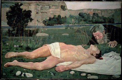 İyi Samiriyeli, 1886 by Ferdinand Hodler