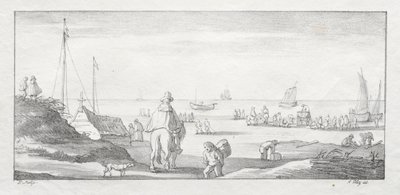 Hollanda Sahili Boyunca by Ferdinand I Piloty