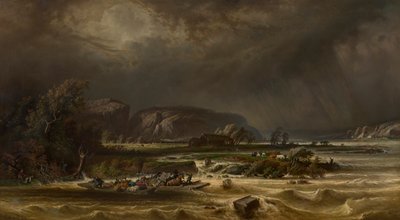 Poilvache'deki Meuse by Ferdinand Joseph Bernard Marinus