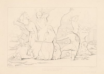 Ve Ağaçtan, Biz Bağsız Çocuğuyla by Ferdinand Joubert, after George Elgar Hicks