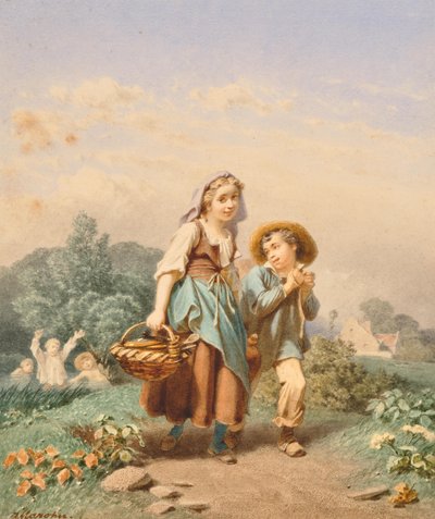 Ferdinand Mahron Weg zum Feld 2 by Ferdinand Marohn