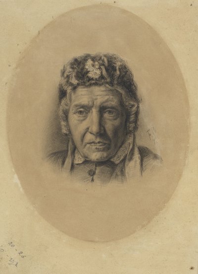 JM Vogelsang'ın Portresi by Ferdinand Oldewelt