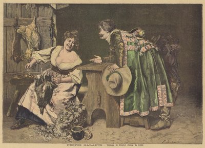 Öneriler Galants by Ferdinand Roybet