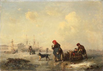 Kışın Saint Petersburg