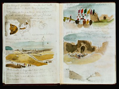  by Ferdinand Victor Eugene Delacroix