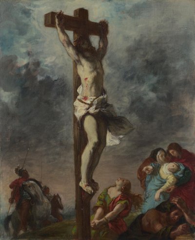 Çarmıhtaki İsa, 1853 by Ferdinand Victor Eugene Delacroix