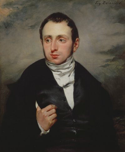 Doktor François-Marie Demaisons, 1832 by Ferdinand Victor Eugene Delacroix