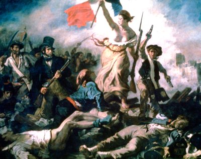 Halka Önderlik Eden Özgürlük, 1830 by Ferdinand Victor Eugene Delacroix