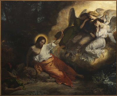 Bahçedeki Acı, 1826. by Ferdinand Victor Eugene Delacroix