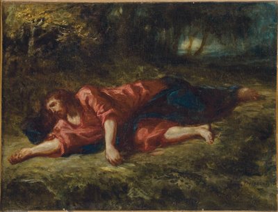 Bahçedeki Acı, 1849 dolayları by Ferdinand Victor Eugene Delacroix