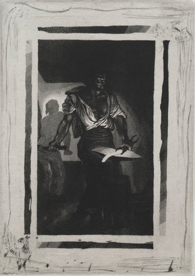 Demirci. by Ferdinand Victor Eugene Delacroix