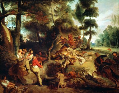 Yaban Domuzu Avı, Rubens