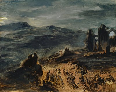 Cadıların Şabat Günü, 1831-33 by Ferdinand Victor Eugene Delacroix