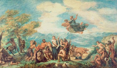 Bilinmeyen resim by Ferdinand Victor Eugene Delacroix