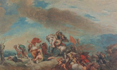 Bilinmeyen resim by Ferdinand Victor Eugene Delacroix
