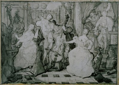Roy René by Ferdinand Victor Eugene Delacroix