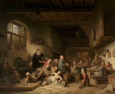 Köy Mektebi by Ferdinand de Braekeleer