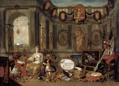 Avrupa Alegori, 1689. by Ferdinand van Kessel