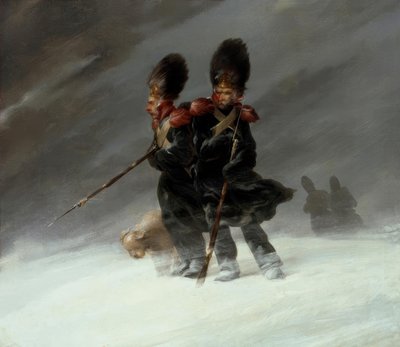 Grenadiers karda by Louis Ferdinand von Rayski