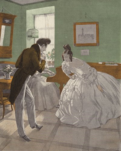 dansa davet by Ferdinand von Reznicek