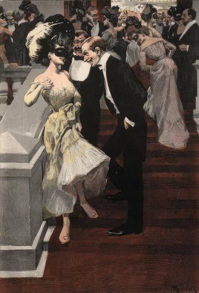 Reznicek / Bal pare / itibaren: Galante Welt / 1904 by Ferdinand von Reznicek