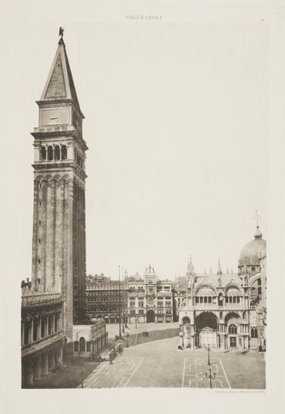 Aziz Mark Bazilikası Campanile by Ferdinando Ongania