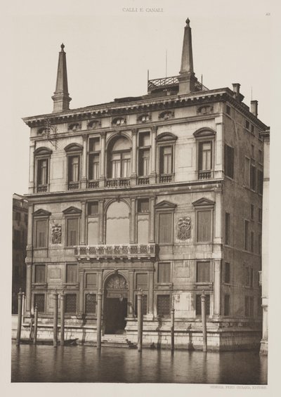 Concina Sarayı by Ferdinando Ongania