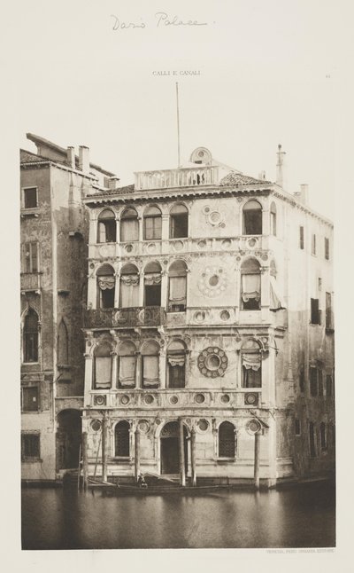 Dario Sarayı by Ferdinando Ongania