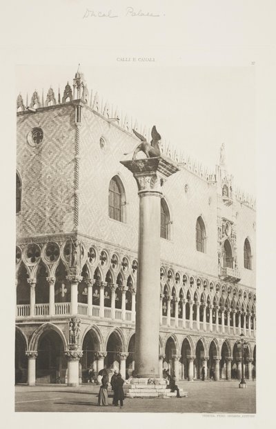 Dükalık Sarayı by Ferdinando Ongania