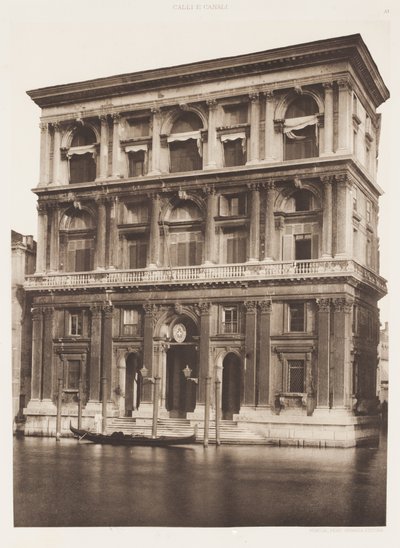 Grimani Sarayı by Ferdinando Ongania