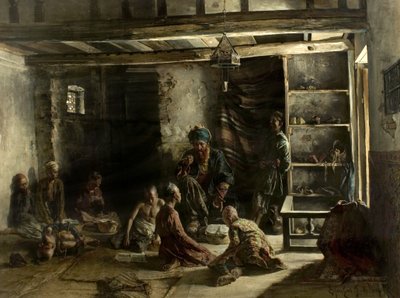 Bir Doğu Okulu, 1885 by Ferencz Frans Eisenhut