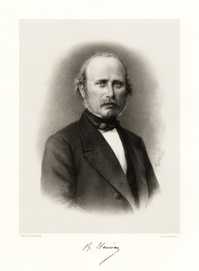 Jean Barthelemy Hauréau, 1865-66 by Feret