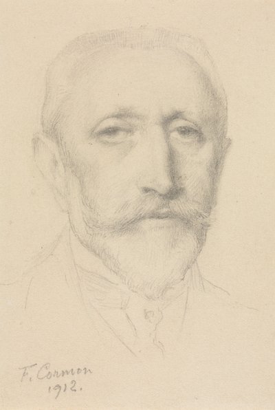 Otoportre, 1912. by Fernand Cormon