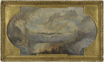 Petit Palais Kuzey Galerisi için eskiz: Fransız Devrimi (Tavan) by Fernand Cormon