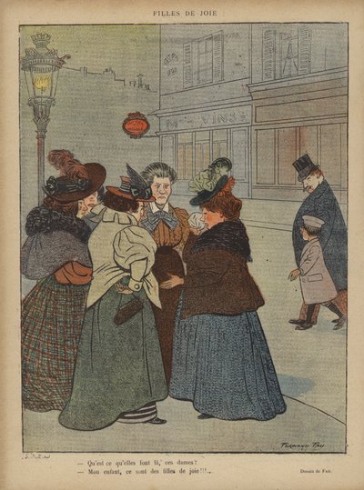 Le Rire için İllüstrasyon by Fernand Fau
