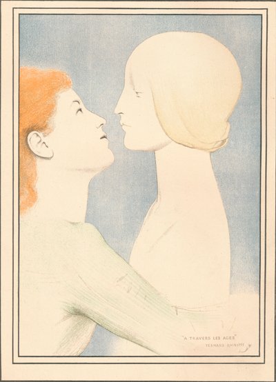Çağlar Boyunca, c1895 by Fernand Khnopff