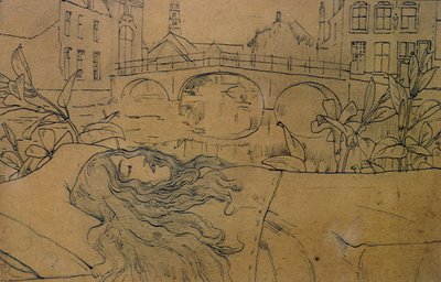 Brugge, Ölüm by Fernand Khnopff